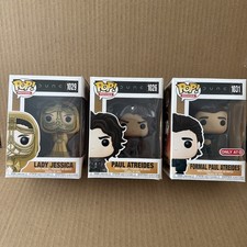 Funko Pop! Vinilo: Paul Atreides Lady Jessica #1026 #1031 #1029 3 figuras