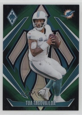 2024 Panini Phoenix Green Fade 69/199 Tua Tagovailoa #140 9cf