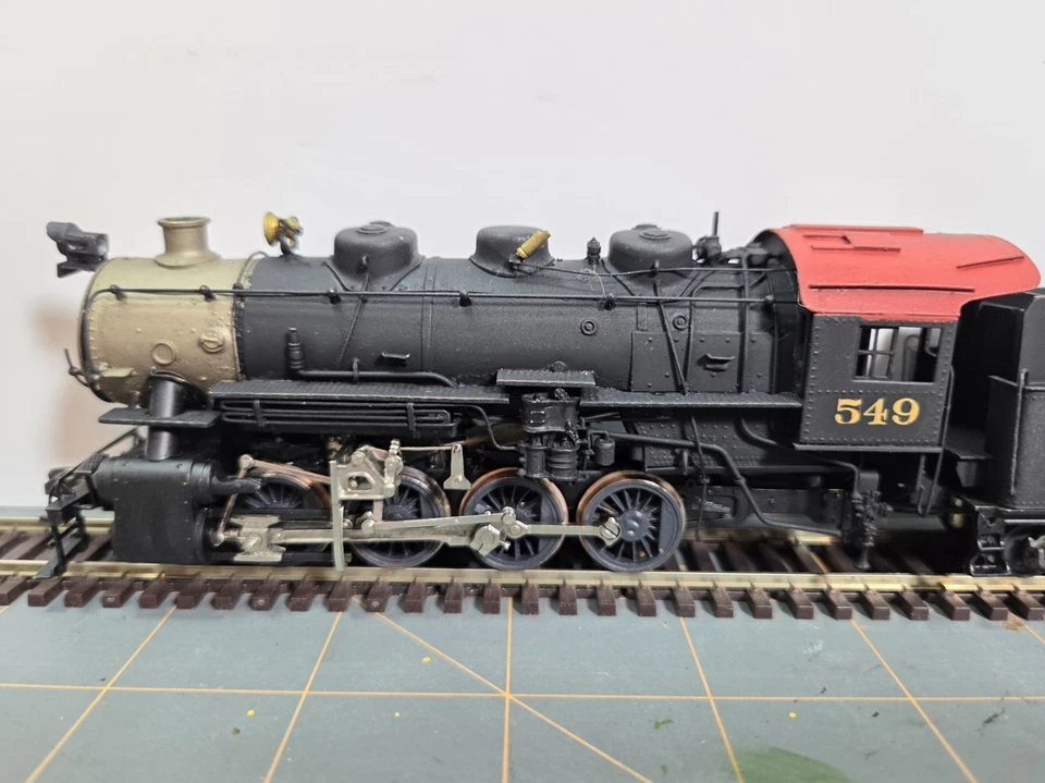 CB&Q (Burlington Route) 0-8-0 - USRA Class - HO Brass Locomotive - Akane Model - Image 3 of 4