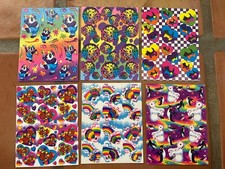 vintage lisa frank sticker sheets s161 s165 s167 s210 s271 s276