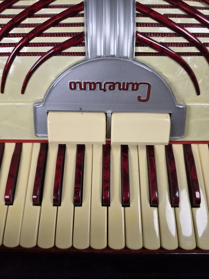 Vintage Camerano Accordion L606/110 Tested Working - Image 3 of 4