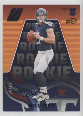 2023 Panini Zenith Rookies 2nd Down 41/50 Will Levis #197 Rookie RC 0h6w