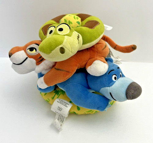 Disney Baby Jungle Book Plush Stacking Rings Disney Store Learn Stuffed Toy Rare