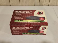 DTV Pal Receiver: Digital-to-Analog TV Converter Box Brand New 