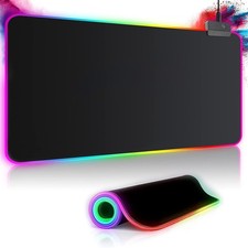 Gaming Mouse Pad, RGB 800 x 300mm, XXL, Extra Large, with 14