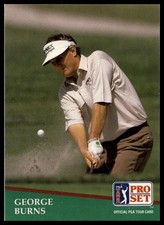 1991 Pro Set PGA Tour #169 George Burns
