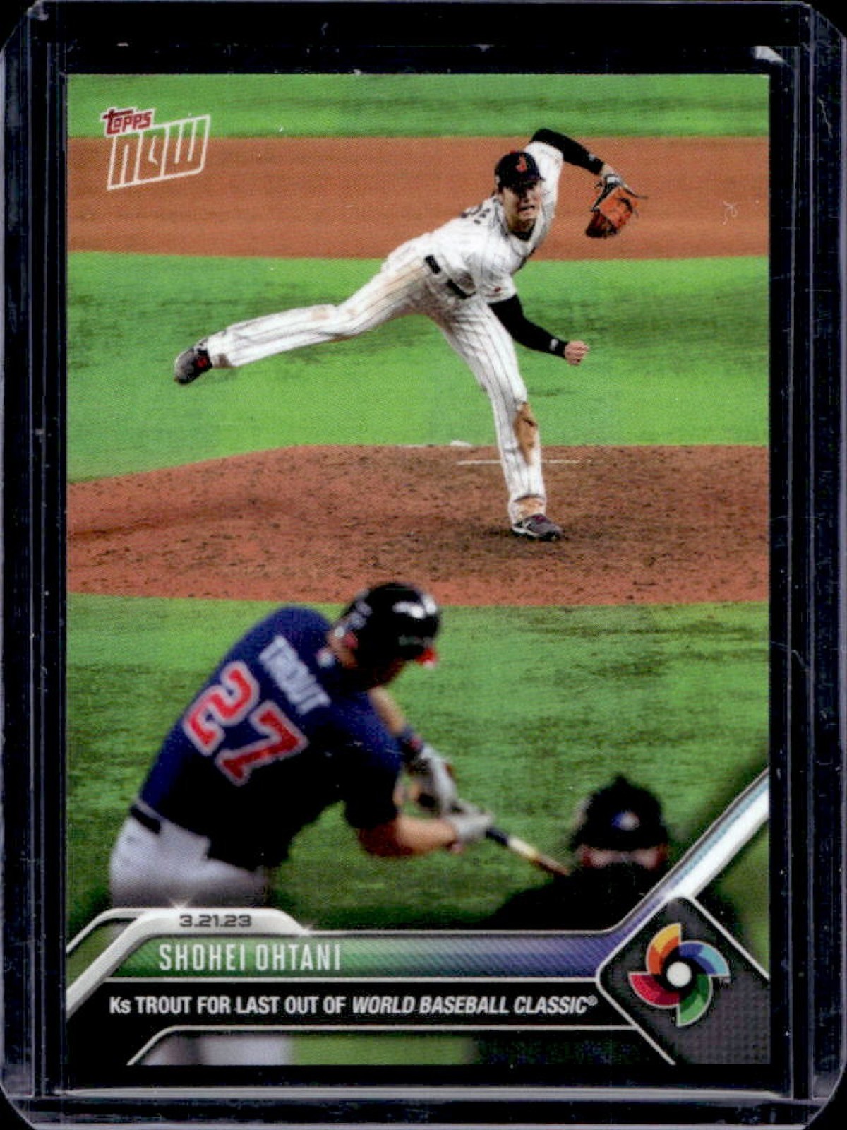 2023 Topps Now World Baseball Classic Shohei Ohtani #WBC-71
