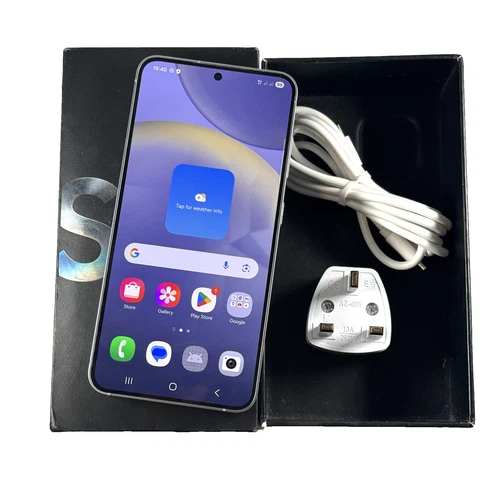 Samsung Galaxy S24 SM-S921B/DS 128GB Marble Grey Unlocked MINT IMMACULATE 908