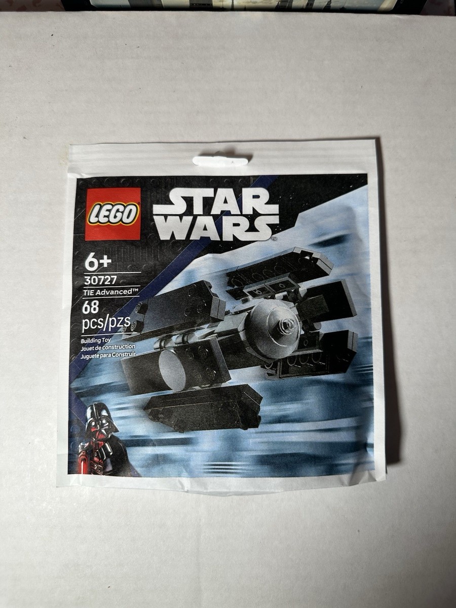 STAR WARS レトラセット 転写シート Part2&3 未使用 おまけ付 LEGO Star Wars 30727 TIE ADVANCED Paper Polybag Darth Vader Sith