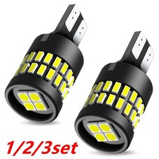 1/2set Cars T15 W16W Super White Bright Canbus Bulb LED Car Backup Reverse Light