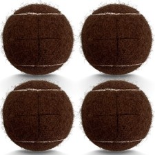 Precut Tennis Balls for Walkers, 4 PCS Heavy Duty Long Lasting Glide Balls - ...