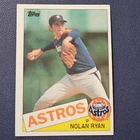 Topps 1985 Nolan Ryan #760 Houston Astros MLB Baseball Trading Card Base