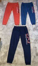 AJ1 - 3x Emporio Armani EA7 Tracksuit Bottoms Size Medium M 32” WORN 5 TIMES!