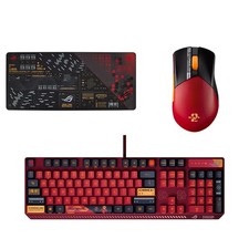 1X  ASUS ROG EVA-02 Keyboard 1X Mouse support...