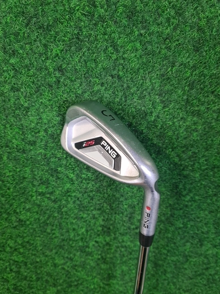 PING i25 5-Eisen - Herren (Stahl, 39 Zoll, Rechts, Stiff, Red Dot)