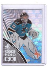Harri Sateri 2011-12 SP Authentic Rookie Holoview FX Card #RFX23