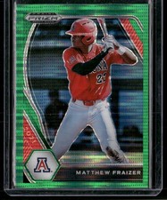 2021 Panini Prizm Green Prizm Matthew Fraizer #PDP 220