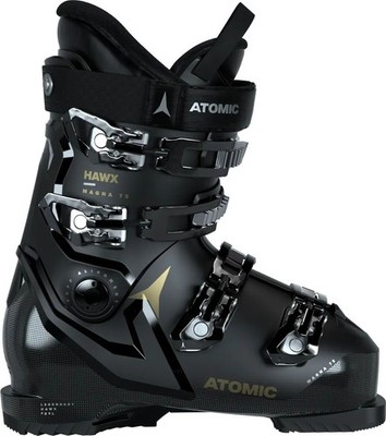Atomic Hawx Magna 75 Women's Ski Boots, Black/Gold, W23/23.5 MY26