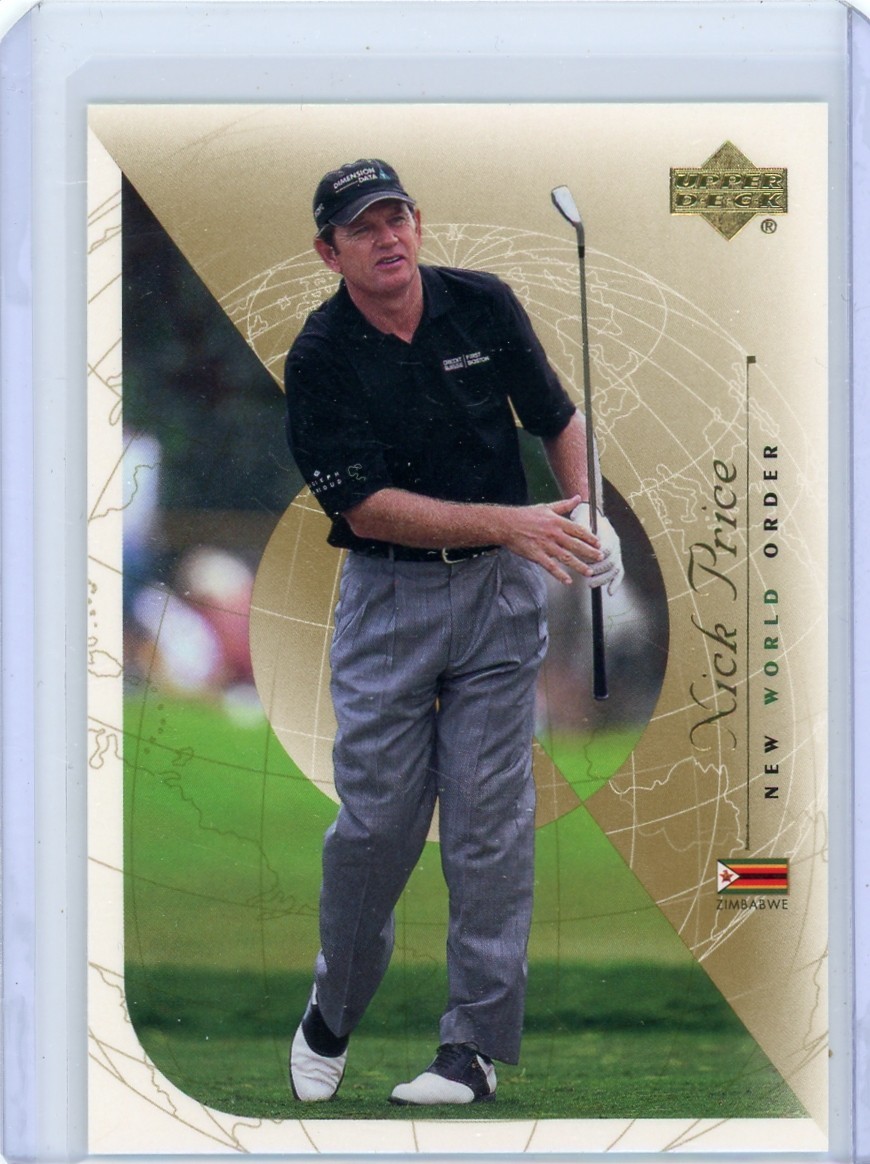 2003 Upper Deck PGA Golf Nick Price Zimbabwe New World Order Golfer Card #86