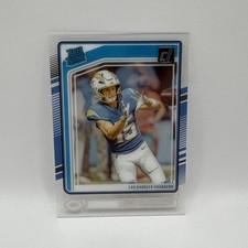2024 Clearly Donruss #68 Ladd McConkey Rated Rookie (RC) Los Angeles Chargers ⚡️