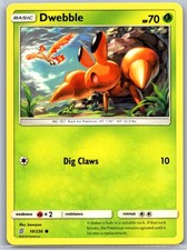 Dwebble 10/236 Common Unified Minds Pokemon Near Mint on eBay