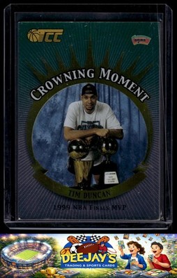 2001-02 Topps TCC #CM3 Tim Duncan Crowning Moment San Antonio Spurs