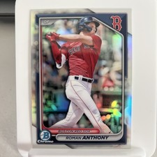 Roman Anthony - 2024 Bowman Chrome Draft - #BDC-19 Refractor (RC)