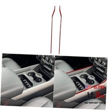 Carbon Fiber Compatible with Dodge RAM 1500/2500/3500 2019 Center Console Trim