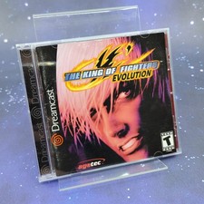 The King of Fighters Evolution Sega Dreamcast SNK Agetec T-44302N 2000 Fighting