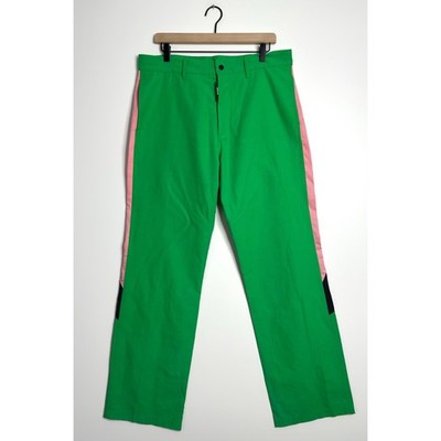 パンツ otto958 kiko kostadinov Gido Pants OTTO 958 Kiko Kostadinov Gido Pants Straight Leg Color Block Green