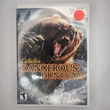 Cabela’s Dangerous Hunts 2013 (Nintendo Wii) w/ Manual Booklet Activion