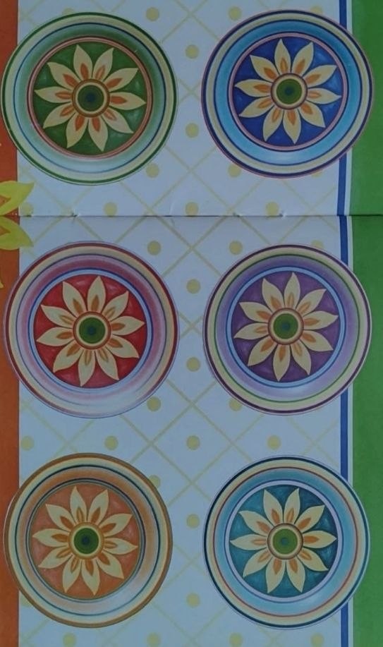 Brandani Servizio Piatti 18 Pezzi Ceramica Girasoli — foto 6