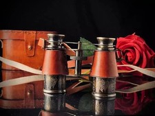 Nautical Brass Monocular Telescope Binocular Optical Spyglass Antique Style