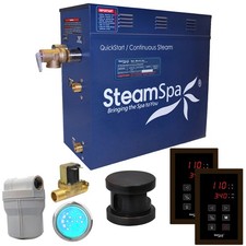SteamSpa RYT750-A Royal 7.5 KW QuickStart Steam Bath Generator - Bronze