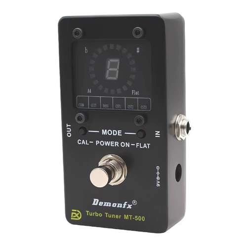 Demonfx Turbo Tuner MT-500 Strobe Tuner Guitar Bass High precision & accuracy CA - Picture 3 of 17