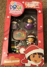 Carlton American Greetings Miniature Ornament Set 2007 Dora the Explorer - AGDIS