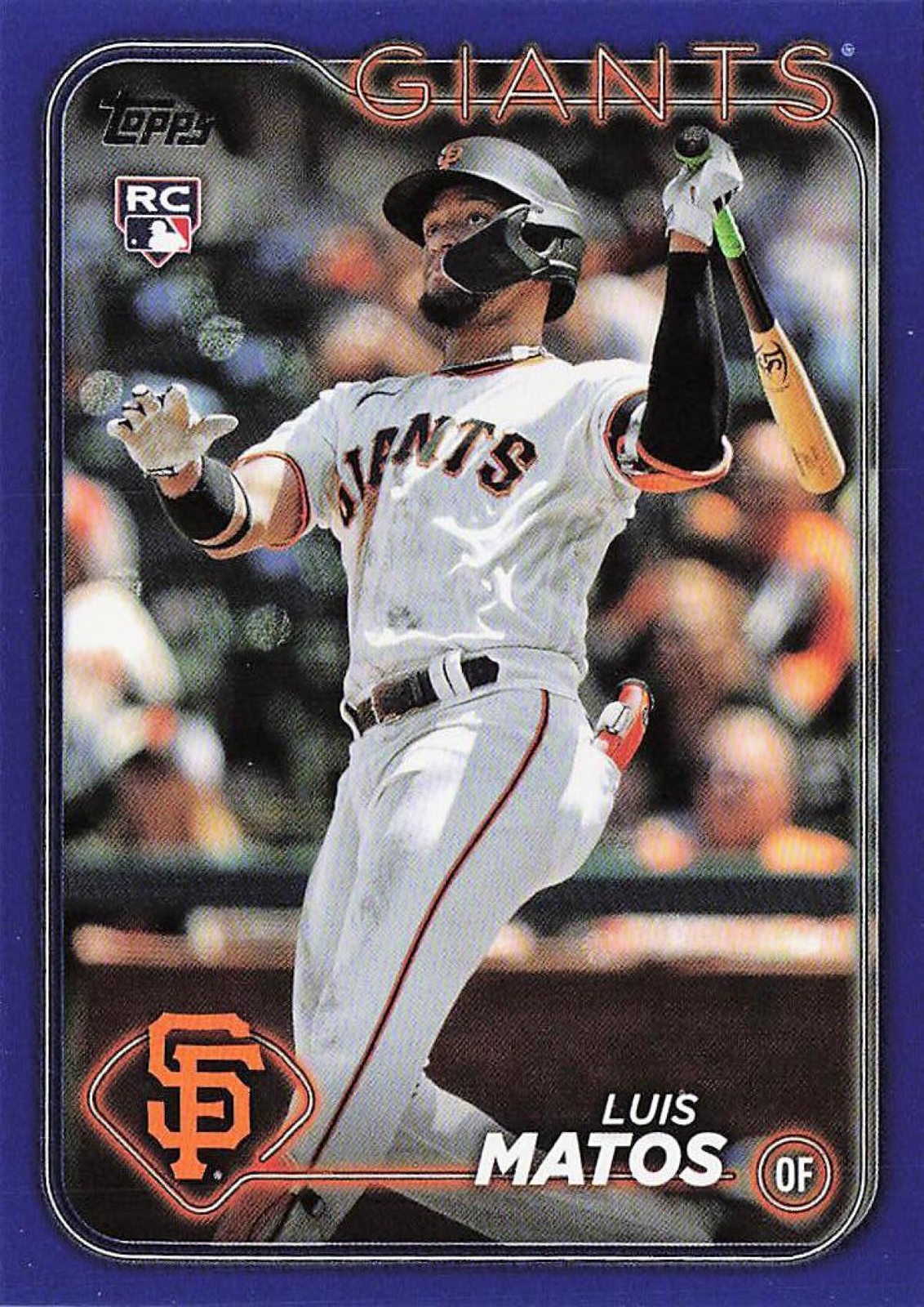 2024 TOPPS ROYAL BLUE #28 LUIS MATOS RC