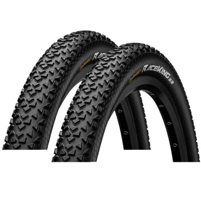 2 x Continental Race King Wire 'Draht' Reifen - E-Bike E-25 - Conti Mantel Decke