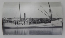 Steamship Steamer CENTRALIA real photo postcard RPPC