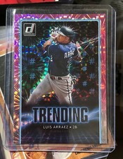 2021 Donruss Trending Pink Fireworks Luis Arraez Minnesota # TR6