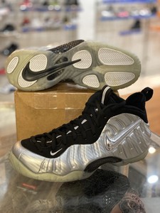 metallic silver foamposite pro