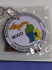 Unactivated Trackable-Michigan Geocaching Organization Winter Social 2022