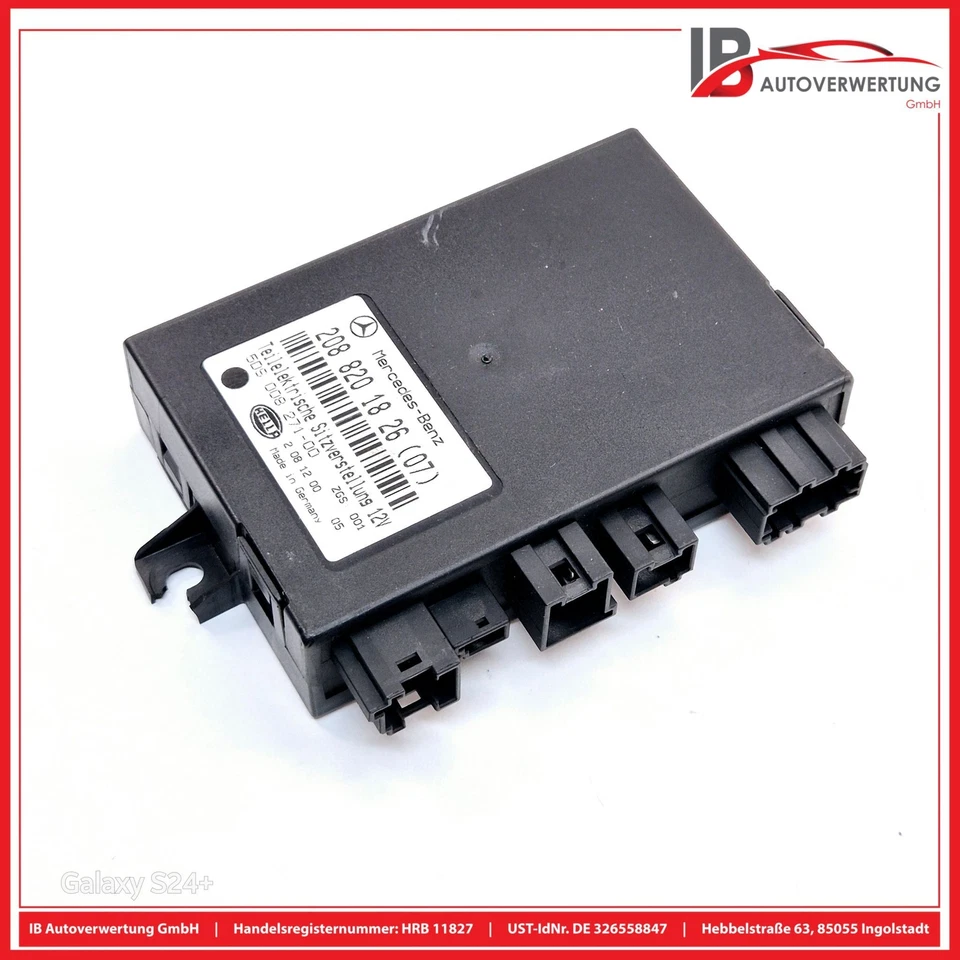 MERCEDES-BENZ CLK C208 230 COMPRESSORE centralina gancio di traino 2088201826 - Immagine 2 di 4