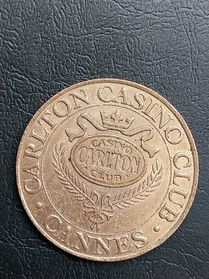 LOT 5 JETONS CASINO CANNES REF25006J