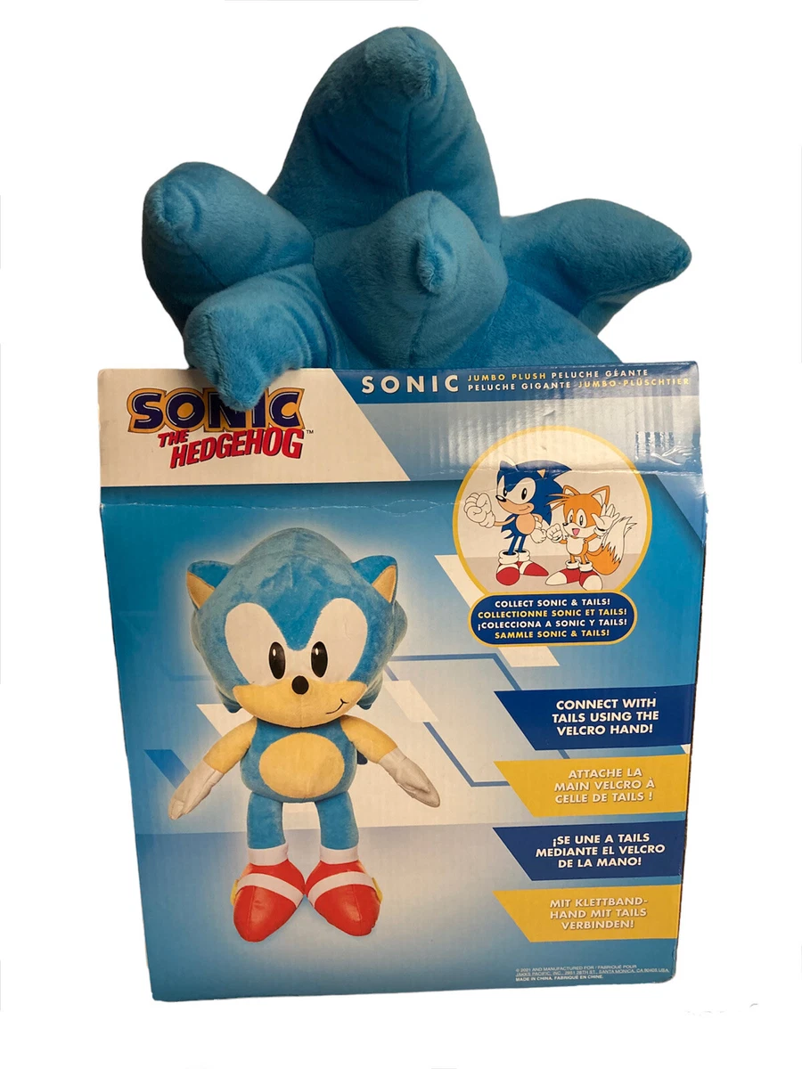 Giant sonic cheap the hedgehog plush