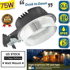 75W Outdoor Dusk to Dawn LED Wall Light – Area,Street,Garage,Barn,Security Light
