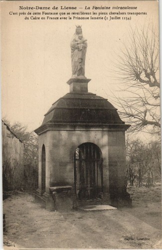 Carte Postale Ancienne 07 – La Louvesc / Fontaine Miraculeuse, Années 1900