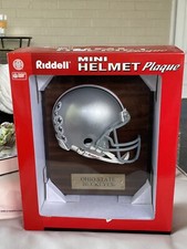 Vintage Riddell Collegiate Mini Helmet Plaque Frame 8”x10” - OSU