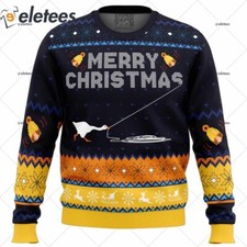 Honked Christmas Untitled Goose Game Ugly Christmas Sweater JMOLWY1S