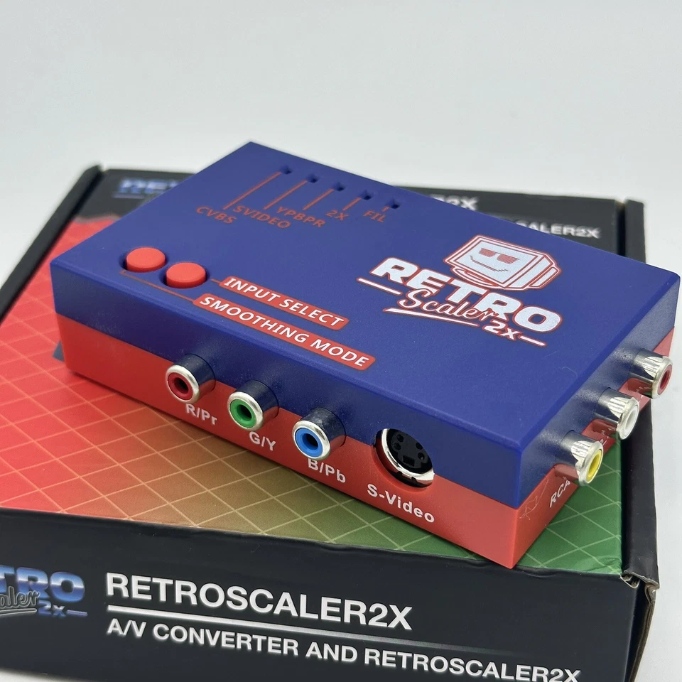 RetroScaler2x AV to HDMI Up-Scaler Converter Line-Doubler Retro Consoles Tink - Image 2 of 4